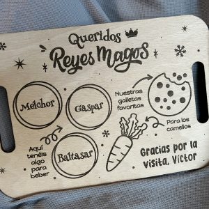 Bandeja Papá Noel y Reyes Magos