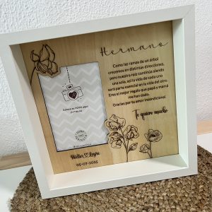 Marco con foto personalizado